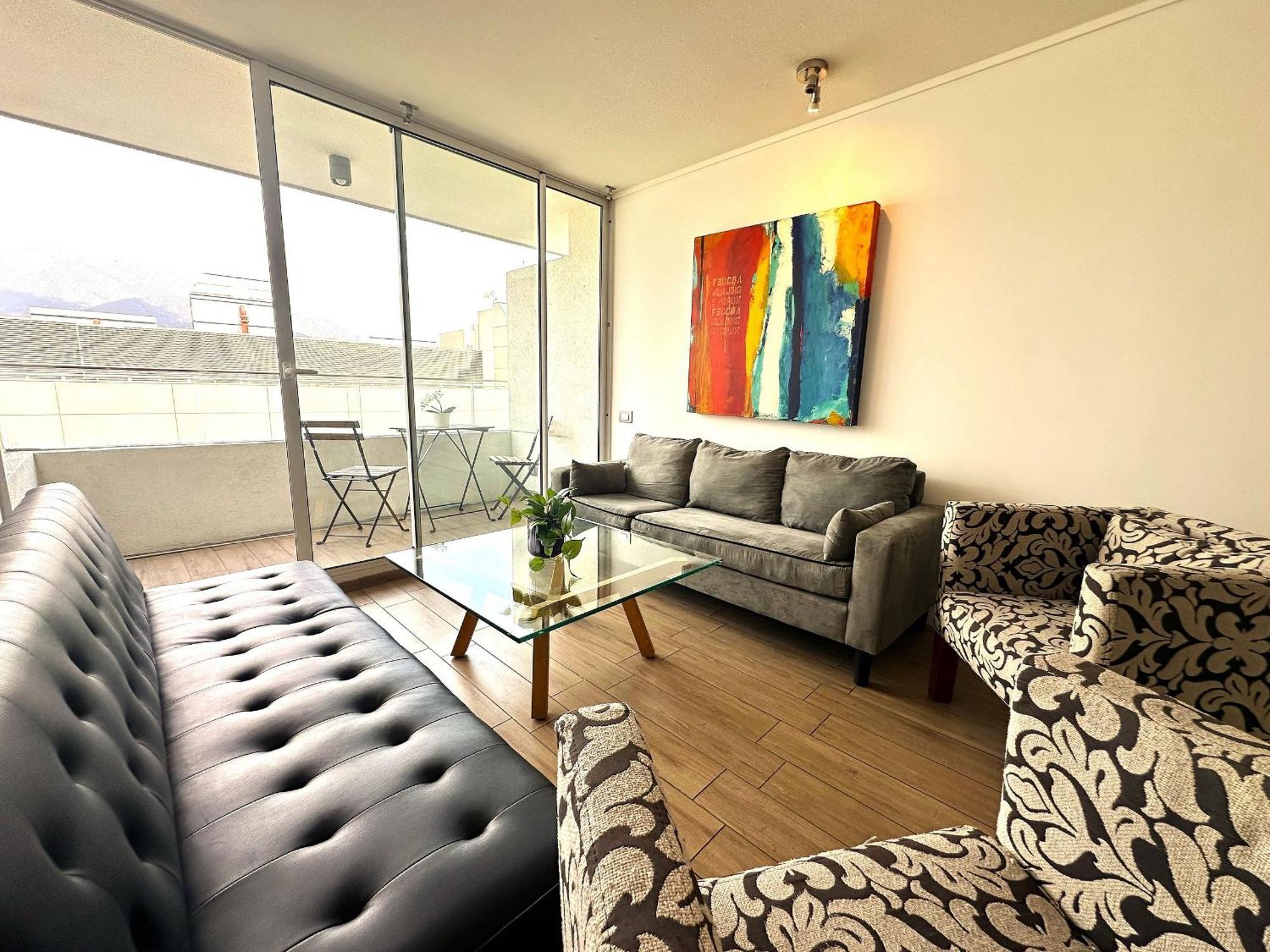 Atractivo Depto En Condes Apartamento
