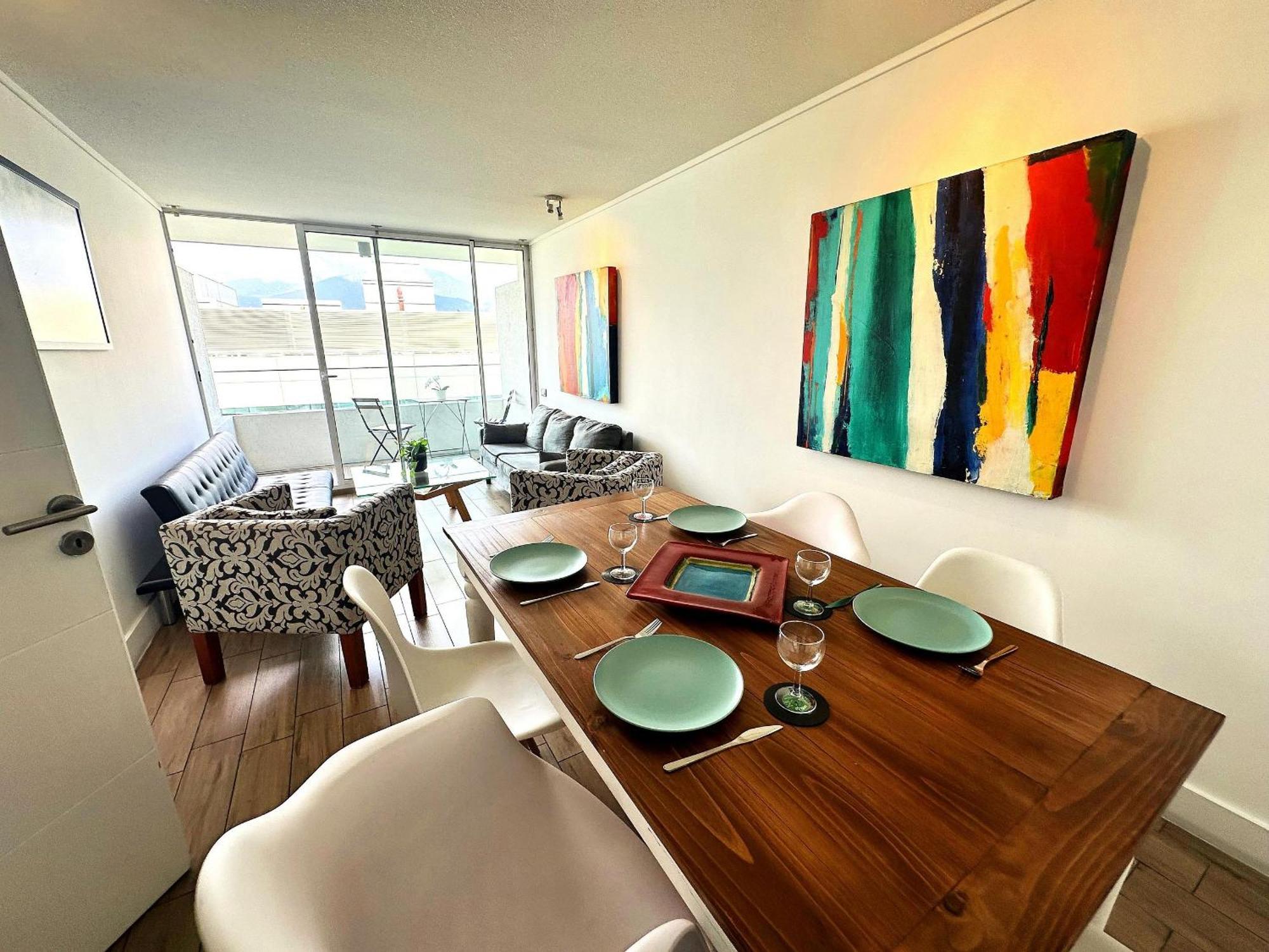 Atractivo Depto En Condes Apartamento Santiago